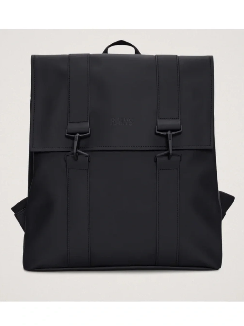 RAINS MSN Bag Waterproof Backpack Black